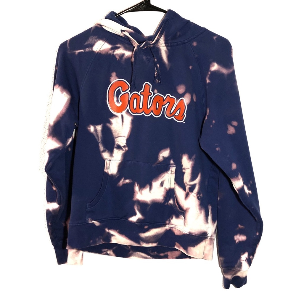 Bleach Dyed UF Gators Hoodie-J004